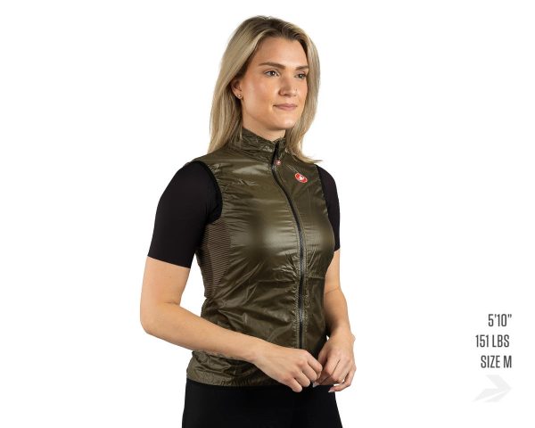 Castelli Women's Aria Vest (Moss Brown) (XS)