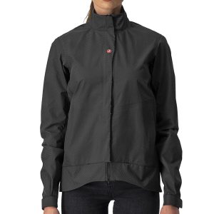 Castelli Women's Commuter Reflex Jacket (Light Black) (L)