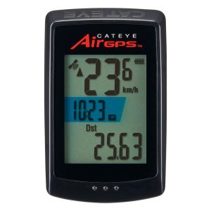 CatEye AirGPS Wireless Cycling Computer (Black) (AirGPS + Cadence Sensor)