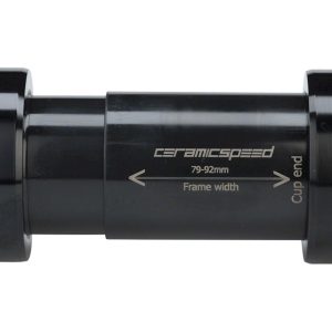 CeramicSpeed PF4630 Bottom Bracket (Black) (68-86mm) (30mm Spindle) (Coated Ceramic Bearings)