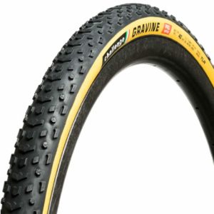 Challenge Gravine Pro Handmade Tubeless Ready Gravel Tyre - 700c - Black / Tan / 700c / 45mm / Tubeless