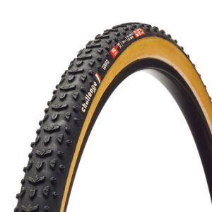 Challenge Grifo Handmade PRO Tubular CX Tyre - 28" - Black / Tan / 28" / 33mm / Tubular