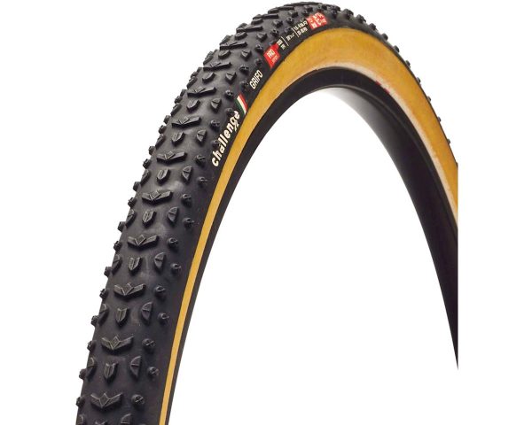 Challenge Grifo Pro Handmade Clincher Tire (Tan Wall) (700c) (33mm) (Folding) (SuperPoly)