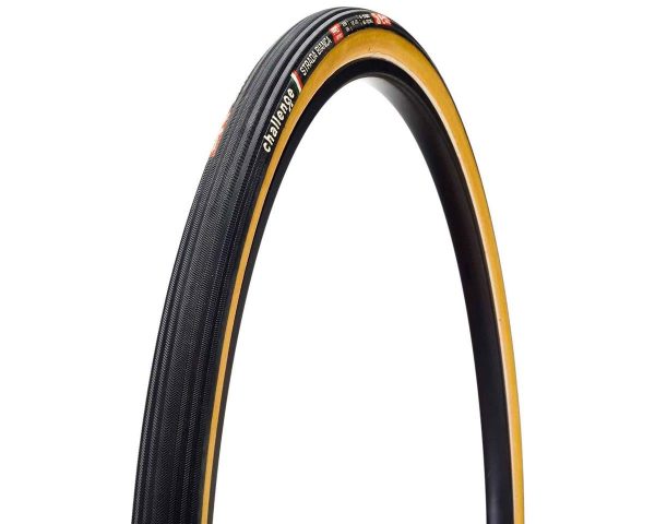 Challenge Strada Bianca Pro Handmade Tubeless Tire (Tan Wall) (700c) (30mm) (Folding) (SuperPoly Cor