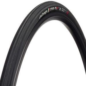 Challenge Strada Race Tubeless Road Tire (Black) (700c) (27mm) (Folding) (Nylon Superlight)