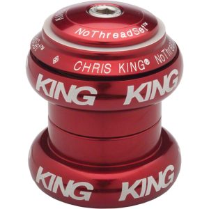 Chris King NoThreadSet Headset (Red Bold) (1-1/8") (EC34/28.6) (EC34/30)