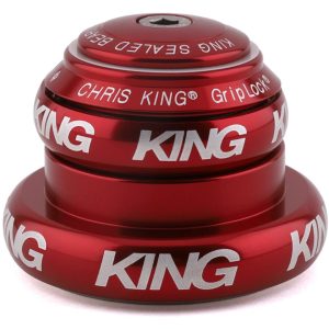 Chris King NoThreadSet Tapered Headset (Red) (1-1/8" to 1-1/2") (EC34/28.6) (EC44/40)