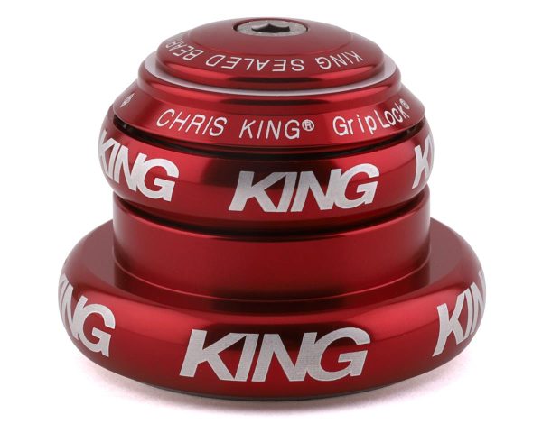 Chris King NoThreadSet Tapered Headset (Red) (1-1/8" to 1-1/2") (EC34/28.6) (EC44/40)