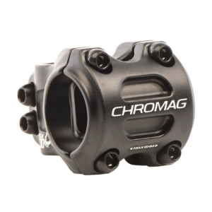 Chromag | Hifi Bsx Stem - 31.8Mm | Sandblast Black | 31.8Mm X 31Mm, 0 Degree | Aluminum