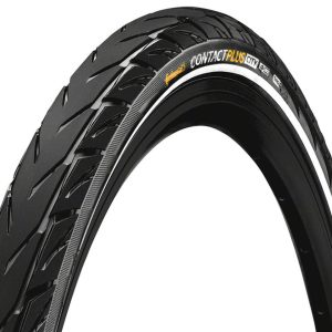 Continental Contact Plus City Tire (Black/Reflex) (26") (1.75") (Wire Bead) (SafetyPlus Breaker) (E5