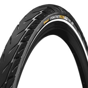 Continental Contact Plus City Tire (Black/Reflex) (26") (2.2") (Wire Bead) (SafetyPlus Breaker) (E50