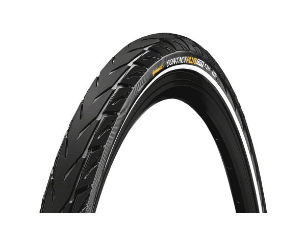 Continental Contact Plus City Tire (Black/Reflex) (27.5") (2.2") (Wire Bead) (SafetyPlus Breaker) (E