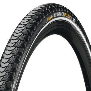 Continental Contact Plus City Tire (Black/Reflex) (28") (1-1/2") (635 ISO) (Wire) (SafetyPlus Breake