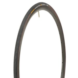 Continental Grand Prix 4-Season Road Tire (Black/Duraskin) (700c) (23mm) (Folding) (MaxGrip Silica/V