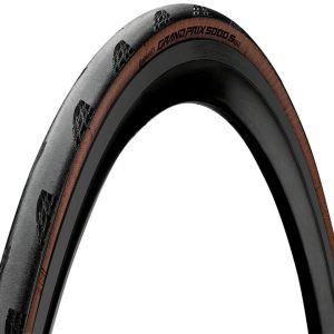 Continental Grand Prix 5000 S TR Tubeless Tire (Black/Transparent) (700c) (32mm) (Folding) (BlackChi