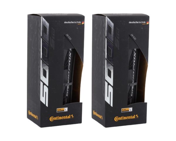 Continental Grand Prix 5000 S Tubeless Tire Set (Black) (700c x 28mm) (Pair)