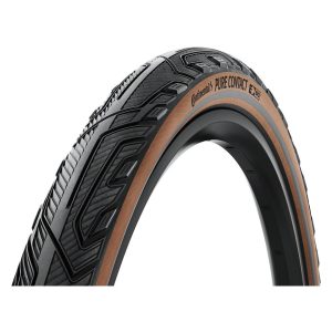 Continental Pure Contact Tire (Black/Coffee/Reflex) (Folding) (700c) (50mm) (Vectran/PolyX Breaker)