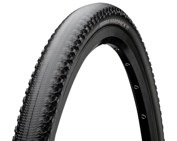 Continental Terra Hardpack Tubeless Gravel Tire (Black) (650b) (50mm) (Folding) (PureGrip/ShieldWall