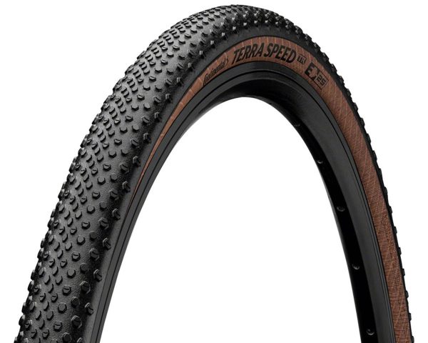 Continental Terra Speed Tubeless Gravel Tire (Black/Coffee) (700c) (40mm) (Folding) (BlackChili/ProT