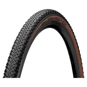 Continental Terra Speed Tubeless Gravel Tire (Black/Coffee) (700c) (45mm) (Folding) (BlackChili/ProT