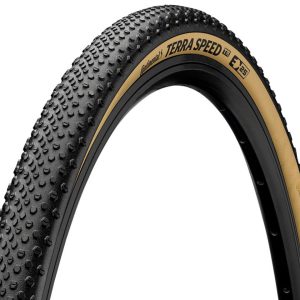 Continental Terra Speed Tubeless Gravel Tire (Black/Cream) (650b) (40mm) (Folding Bead) (BlackChili/