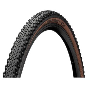 Continental Terra Trail Tubeless Gravel Tire (Tan Wall) (700c) (40mm) (Folding) (Black Chili/ProTect