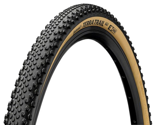 Continental Terra Trail Tubeless Mountain Tire (Black) (Cream Sidewall) (650b) (47mm) Folding Bead)