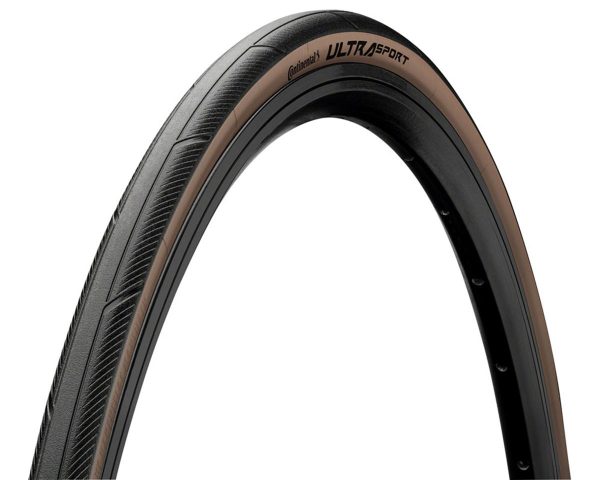 Continental Ultra Sport III Road Tire (Tan Wall) (700c) (28mm) (Folding) (PureGrip)