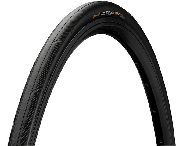 Continental Ultra Sport III Tire (Black) (700c) (25mm) (Wire) (PureGrip)