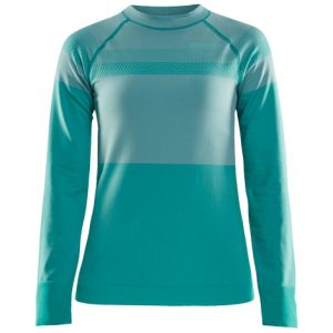 Craft Warm Intensity CN LS Women's Base Layer - Paradise / Ash / XLarge