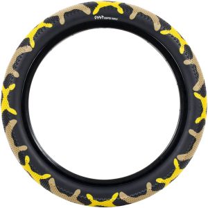 Cult Vans Tire (Yellow Camo/Black) (Wire) (20") (2.4") (406 ISO) (Wire)