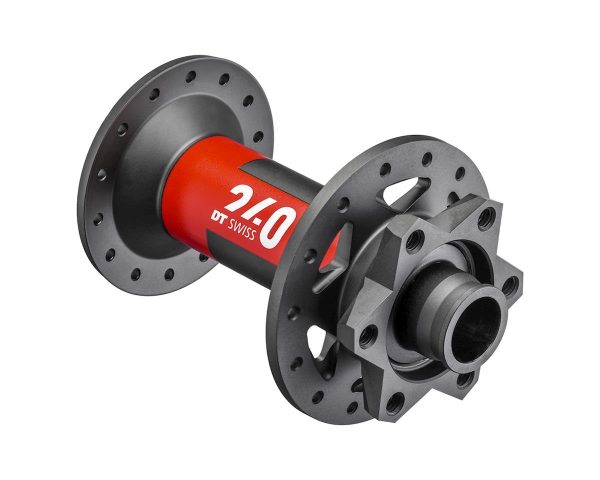 DT Swiss 240 Disc Brake Hubs (Black/Red) (6-Bolt) (15 x 110mm (Boost)) (28H) (J-Bend)