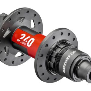 DT Swiss 240 Disc Brake Hubs (Black/Red) (6-Bolt) (SRAM XD) (54T Ratchet EXP) (12 x 148mm (Boost)) (