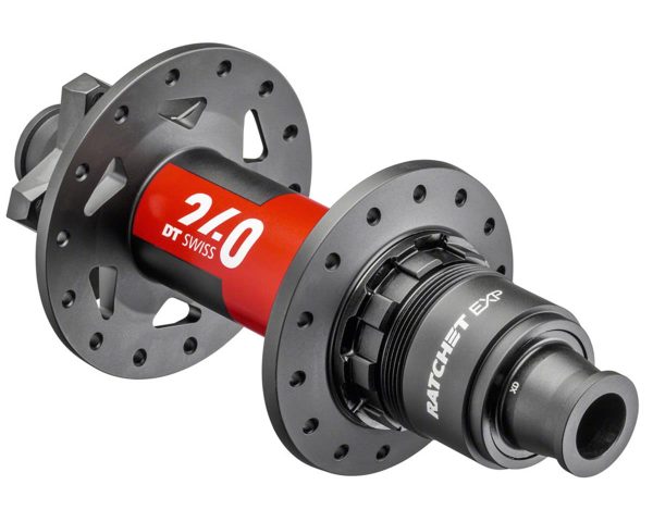 DT Swiss 240 Disc Brake Hubs (Black/Red) (6-Bolt) (SRAM XD) (54T Ratchet EXP) (12 x 148mm (Boost)) (