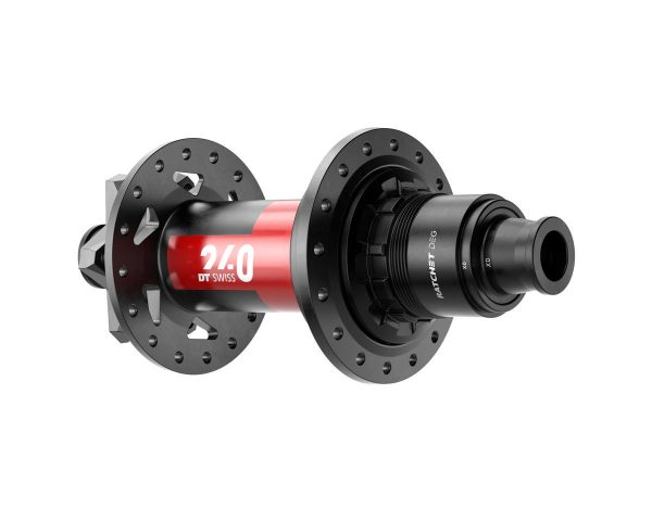 DT Swiss 240 Disc Brake Hubs (Black/Red) (6-Bolt) (SRAM XD) (Ratchet DEG) (12 x 157mm) (28H) (J-Bend