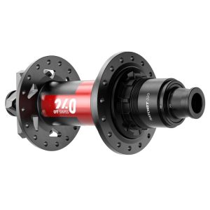 DT Swiss 240 Disc Brake Hubs (Black/Red) (6-Bolt) (SRAM XD) (Ratchet DEG) (12 x 157mm) (28H) (J-Bend