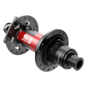 DT Swiss 240 Disc Brake Hubs (Black/Red) (6-Bolt) (SRAM XD) (Ratchet DEG) (12 x 157mm) (32H) (J-Bend