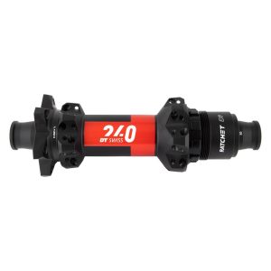 DT Swiss 240 Disc Brake Hubs (Black/Red) (6-Bolt) (SRAM XD) (Ratchet EXP) (12 x 157mm) (28H) (Straig