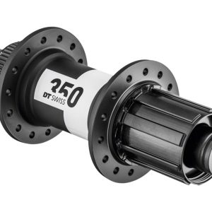 DT Swiss 350 Disc Rear Hub (Black) (12 x 142mm) (Centerlock) (Shimano HG) (28H) (J-Bend)