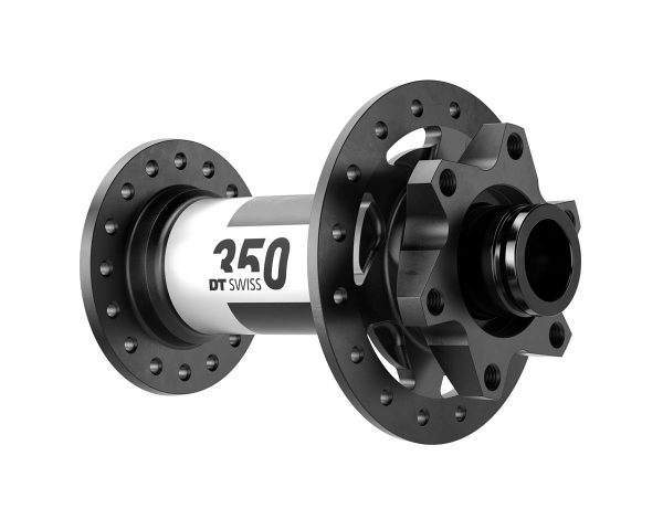 DT Swiss 350 Front Hub (Black) (15 x 100mm) (6-Bolt) (32H) (J-Bend)