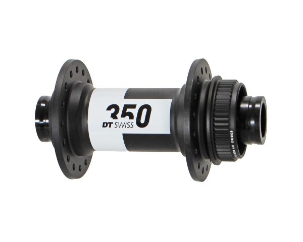 DT Swiss 350 Front Hub (Black) (15 x 100mm) (Centerlock) (32H) (J-Bend)