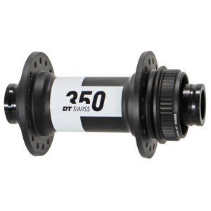 DT Swiss 350 Front Hub (Black) (15 x 100mm) (Centerlock) (32H) (J-Bend)