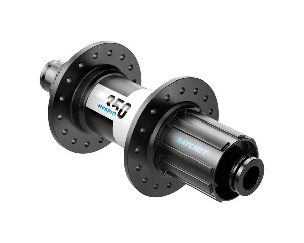 DT Swiss 350 Hybrid Rear Hub (Black) (12 x 148mm) (Centerlock) (Shimano HG) (32H) (24pt) (J-Bend)