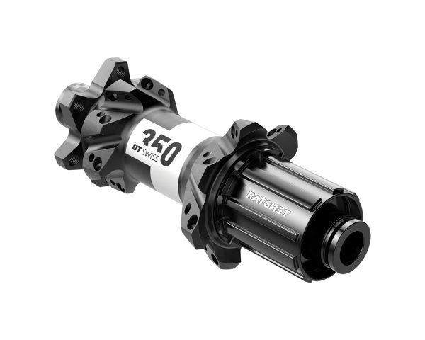 DT Swiss 350 Rear Hub (Black) (12 x 142mm) (6-Bolt) (Shimano HG) (28H) (Straight Pull)