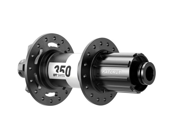 DT Swiss 350 Rear Hub (Black) (12 x 142mm) (6-Bolt) (Shimano HG) (32H) (J-Bend)