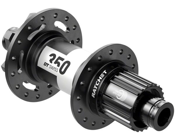 DT Swiss 350 Rear Hub (Black) (12 x 148mm) (6-Bolt) (Shimano Microspline) (28H) (36pt) (J-Bend)