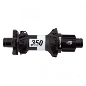 DT Swiss 350 Rear Hub (Black) (12 x 148mm) (6-Bolt) (Shimano Microspline) (28H) (Straight Pull)