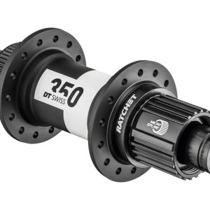 DT Swiss 350 Rear Hub (Black) (12 x 148mm) (Centerlock) (Shimano Microspline) (28H) (J-Bend)