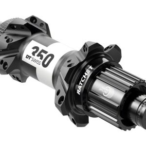 DT Swiss 350 Rear Hub (Black) (12 x 148mm) (Centerlock) (Shimano Microspline) (28H) (Straight Pull)