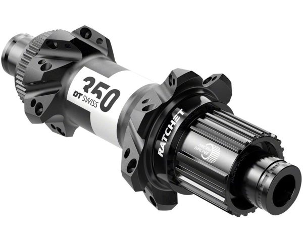 DT Swiss 350 Rear Hub (Black) (12 x 148mm) (Centerlock) (Shimano Microspline) (28H) (Straight Pull)